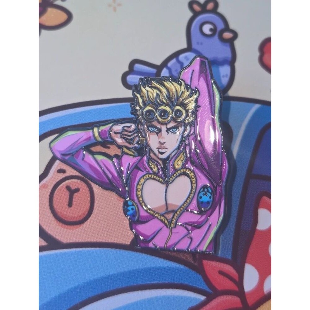 JoJo's Bizarre Adventure anime manga enamel pin TV show